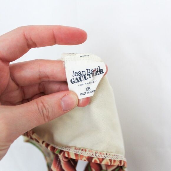 Vintage Jean Paul Gaultier x Target Japanese Koi Fish Tattoo Swimsuit XS - Picture 4 of 4